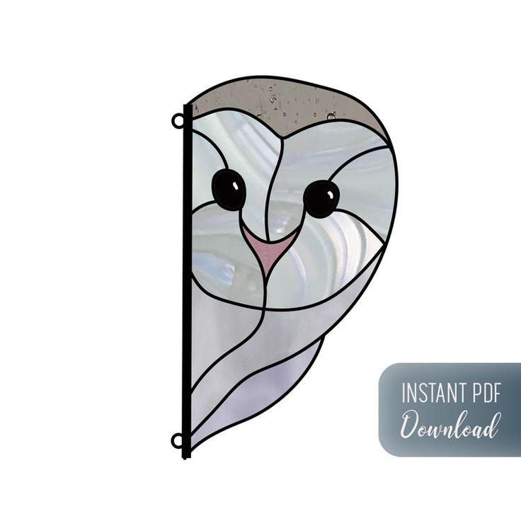 an owl is hanging on the side of a glass window with words snow owl buddy