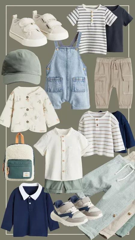 Baby and toddler kids clothes for spring, new arrivals for H&M on sale today   #LTKbaby #LTKkids #LTKSpringSale 6 Month Baby Outfits Boys, Spring Baby Outfits Boy, Outfits For Baby Boys, Baby Style Boy, Baby Boy Outfits Aesthetic, Baby Summer Outfits Boy, Cute Baby Clothes For Boys, Toddler Boy Style, Toddler Clothes