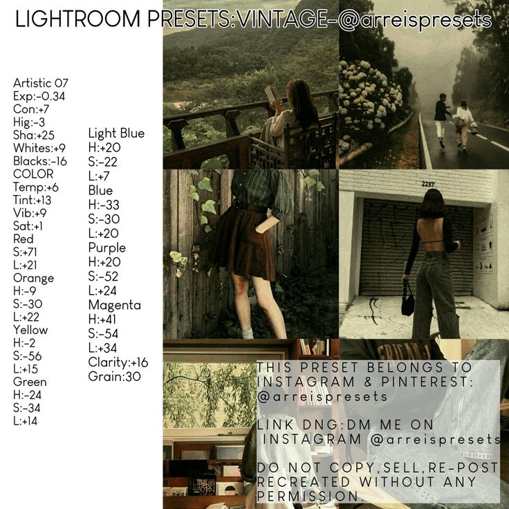 an advertisement for the lightroom pastes vintagegreres