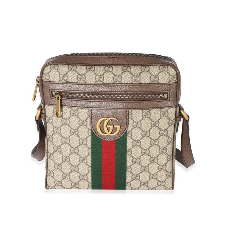 Gucci Gg Supreme Small Ophidia Messenger 0.5lb Gucci Gucci Coated Canvas Bag With Logo, Gucci Beige Bag With Logo, Gucci Designer Bags In Coated Canvas, Designer Gucci Coated Canvas Bags, Designer Gucci Bags In Coated Canvas, Gucci Crossbody Bag With Logo, Gucci Travel Bags With Logo, Designer Logo Bags In Coated Canvas, Designer Bag With Logo In Coated Canvas