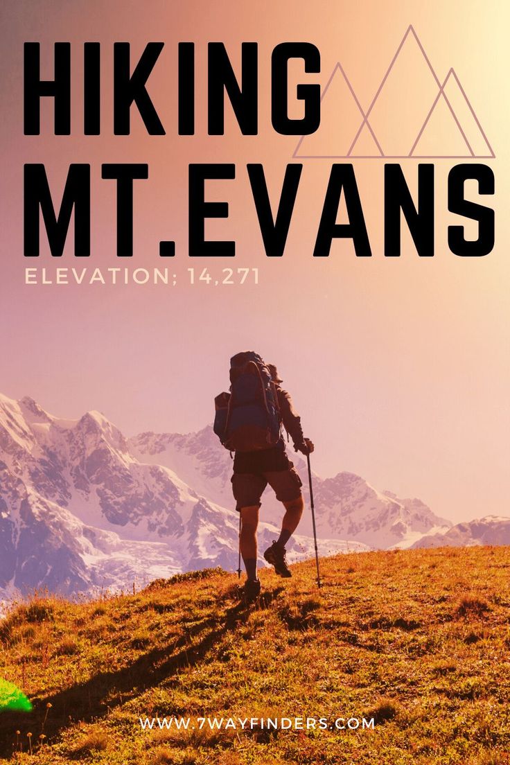 a man hiking up a hill with the words must have hiking gear for day hikes