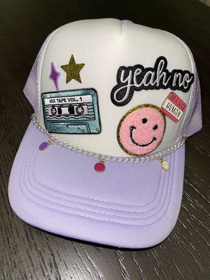 Custom Trucker Hats!! Would love to custom make a hat for you that fits your style and inspiration ✨ I can custom make for sports teams, bachelorette trips, everyday use and anything else you can think of! Please message me so we can make the perfect hat 💗 Fun Flat Bill Baseball Cap With Letter Print, Fun Letter Print Baseball Cap With Flat Bill, Trendy Snapback Hat For Sports Events, Trendy Adjustable Snapback Hat For Sports Events, Fun Letter Print Flat Bill Baseball Cap, Cute Festival Trucker Hat, Fun Trucker Hat With Letter Print And Flat Bill, Fun Snapback Hat With Letter Print And Flat Brim, Playful Letter Print Snapback Hat