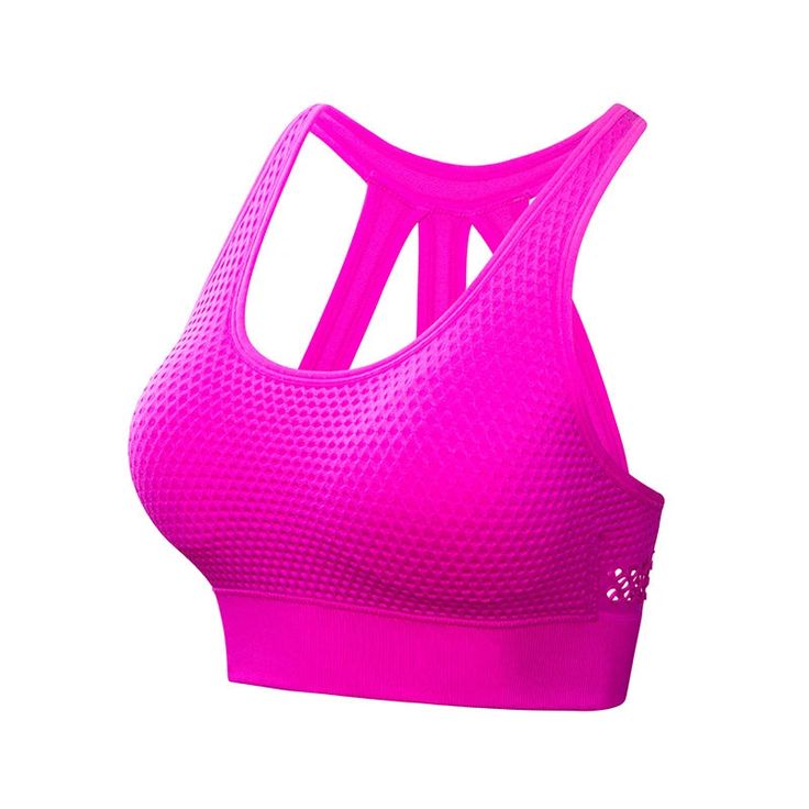 SPECIFICATIONS Sports Type: Fitness Material: Nylon/Spandex Origin: Mainland China CN: Zhejiang Department Name: Women Feature: Breathable Craft of Weaving: knit Nylon Sports Bra With Built-in Padding For Light Exercise, High Stretch Sports Bra With Built-in Padding For Training, Mesh Sports Bra With Built-in Padding For Yoga, Mesh Sports Bra With Built-in Padding For Gym, Mesh Sports Bra With Built-in Padding For Workout, Pink Activewear With Built-in Padding For Light Sports, Technical High Stretch Sports Bra With Built-in Padding, Stretch Sports Bra With Built-in Padding For Light Sports, Fitted Pink Sweat-resistant Sports Bra