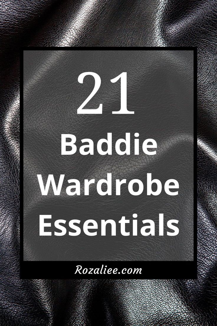 Once you have these baddie closet essentials, you are ONE BIG STEP closer to a true baddie!!

#baddiebasics
#baddieclosetideasaesthetic
#baddieessentialoutfits

baddie wardrobe essentials
baddie outfit staples
baddie must have accessories Every Wardrobe Must Have, Streetwear Essentials Women, Baddie Wardrobe Essentials, Baddie Wardrobe, Baddie Capsule Wardrobe, Basic Wardrobe Essentials Woman, How To Dress Like A Baddie, Baddie Aesthetic Outfits, Party Outfit Baddie