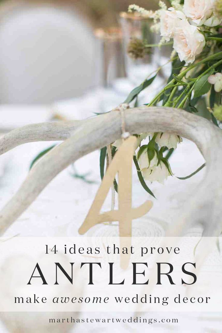 Rustic Wedding Decor Antlers, Wedding Centerpieces With Deer Antlers, Wedding Decor With Deer Antlers, Antler Shed Wedding Decor, Deer Horn Wedding Decor, Hunting Theme Rehearsal Dinner, Antlers Wedding Decor, Antler Table Centerpiece, Deer Antlers Wedding Decor