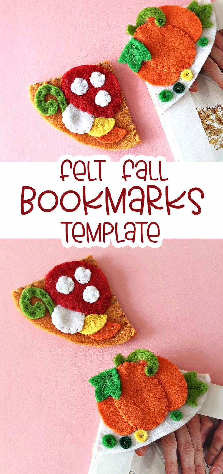 this felt bookmark is so cute and easy to make it's perfect for halloween