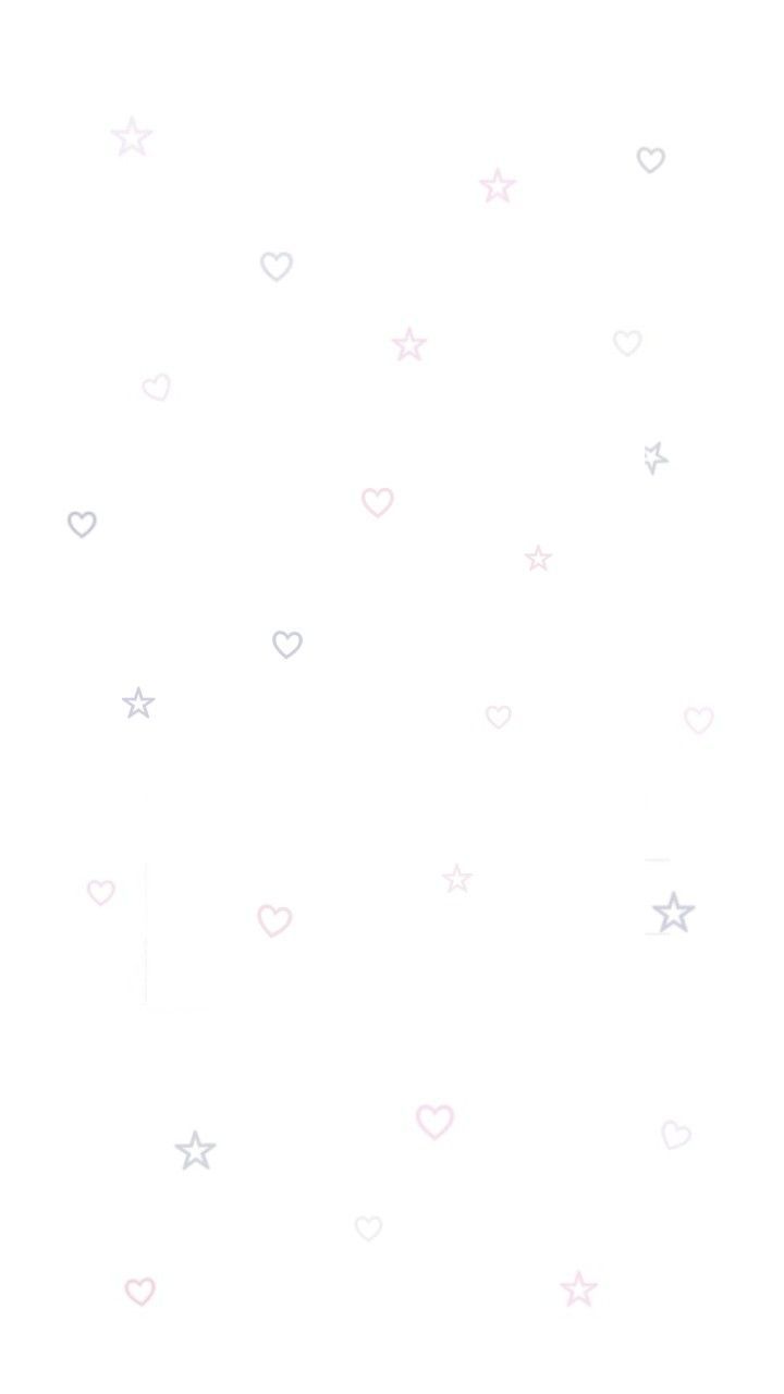 a white wall with hearts and stars on it