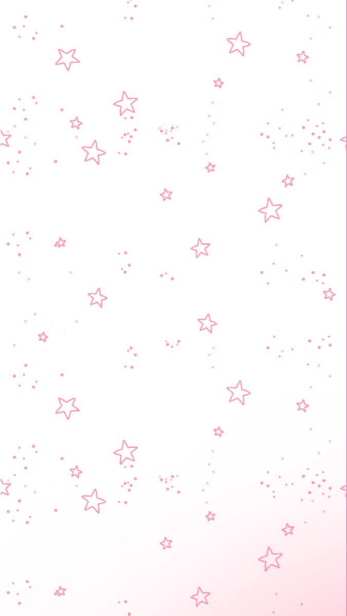 a pink and white background with stars