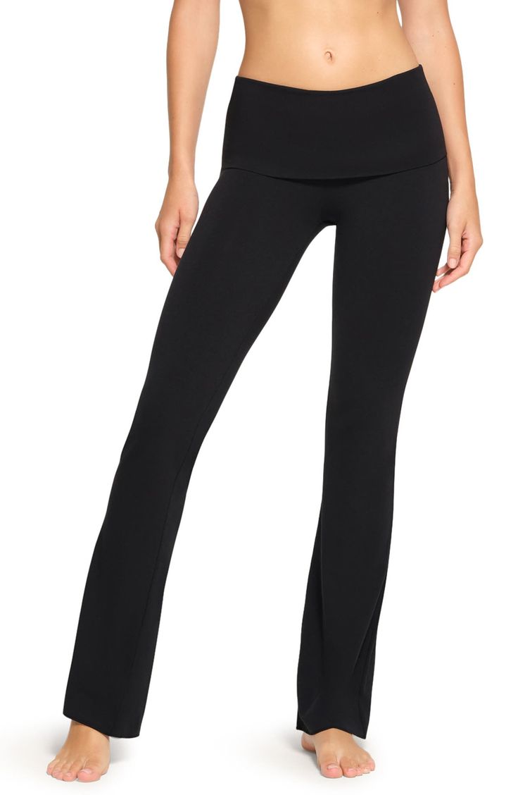 These go-to lounge pants from Kim Kardashian's SKIMS line are cut from soft cotton jersey with a deep fold-over waist. 32" inseam; 19" leg opening; 10" front rise; 13 1/2" back rise (size Medium) 90% cotton, 10% elastane Machine wash, tumble dry Imported Clothing Pieces, Big Goals, Simple Trendy Outfits, Move In, Yoga Studio, Knit Pants, Christmas 2024, School Fashion, Sleepwear Women