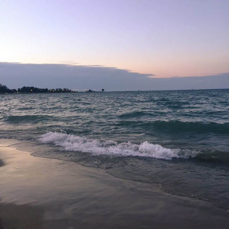 the beach is clean and ready for us to enjoy it's own shore line