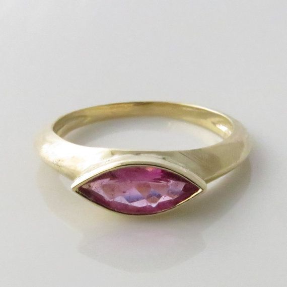 Engagement ringPink Tourmaline Ring 14k by malkaravinajewelry, $300.00 Elegant Pink Tourmaline Birthstone Ring, Fine Jewelry Pink Ring With Bezel Setting, Pink Sapphire Ring With Bezel Setting For Wedding, Pink Oval Sapphire Ring With Bezel Setting, Oval Pink Ring With Bezel Setting, Pink Sapphire Solitaire Ruby Ring, Pink Oval Ring With Bezel Setting, Formal Pink Rings With Bezel Setting, Pink Emerald Ring For Wedding