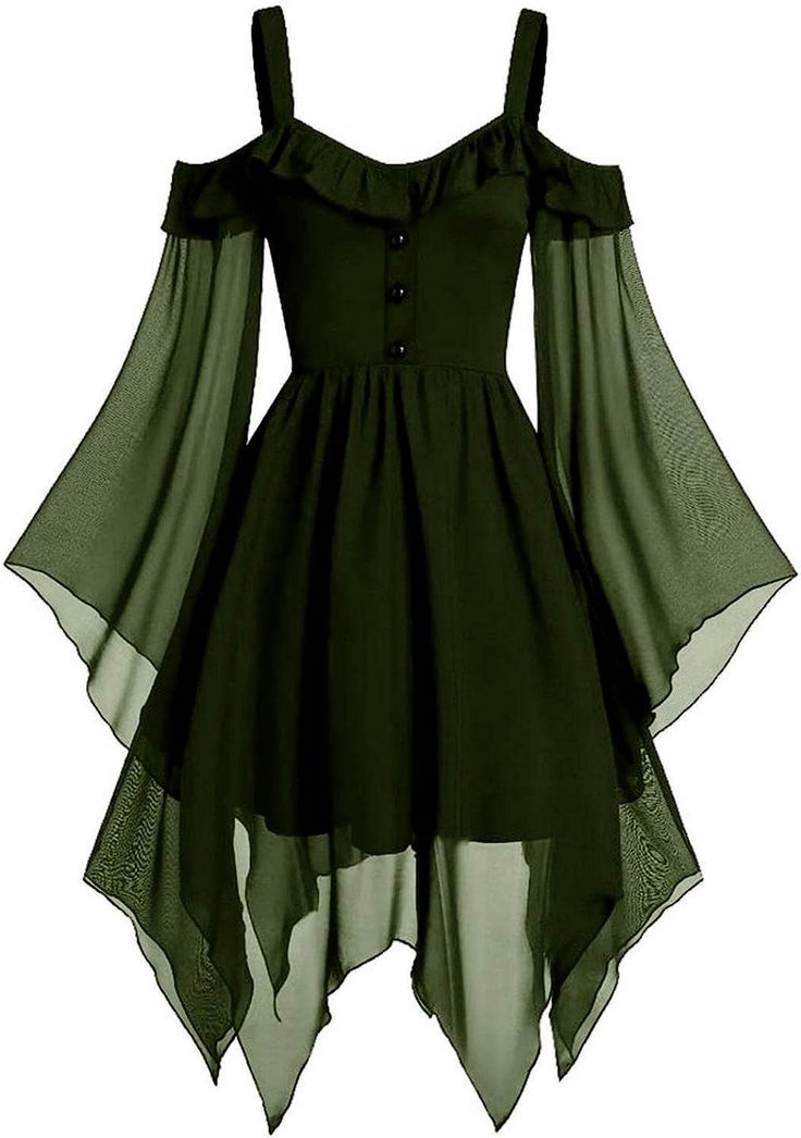 PRICES MAY VARY. renaissance accessories women Halloween Dresses for Women Plus Size vintage dress Gothic Dresses for Women Halloween gothic dress Halloween Party Dress for Women renaissance faire costume women Halloween Swing Dress Women renaissance skirt green renaissance dress Halloween Dresses Women renaissance outfit Halloween Women Dresses goth clothing for women Vintage Dresses Halloween gothic black dress Halloween Dresses Vintage gothic clothes Plus Halloween Dress Halloween Gothic Dres People To Dress Up As For Halloween, Cottagecore Costume Halloween, Poison Ivy Clothes, Gothic Green Dress, Warrior Fairy Costume, Cute Scary Halloween Costumes For Women, Short Princess Dresses, Midevil Witch Outfit, Plus Size Fairy Dress