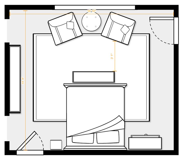 an overhead view of a living room with furniture