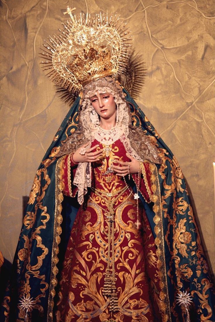 an image of the virgin mary of guadalupe on instagram