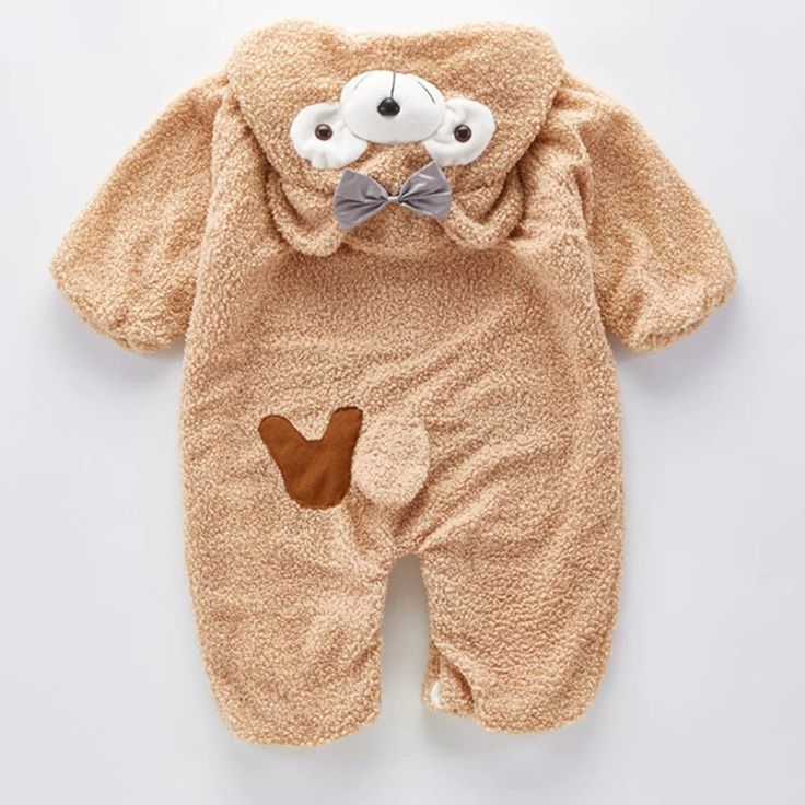 Wrap your baby in the soft embrace of this jumpsuit, featuring a delightful teddy bear-inspired design. Colorful Jumpsuit, Soft Stuffed Animals, Newborn Romper, Baby Jumpsuit, Boys Romper, Baby Warmer, Baby Outfits Newborn, Bear Cartoon