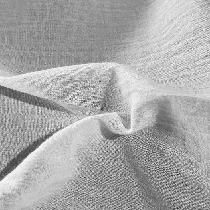 Cotton Gauze Fabric by The Yard White - FabricLA.com Cotton Gauze Fabric, Sewing Material, Gauze Fabric, Summer Clothing, Open Weave, Fabric Texture, Baby Blankets, Comfortable Fashion, Fabric By The Yard