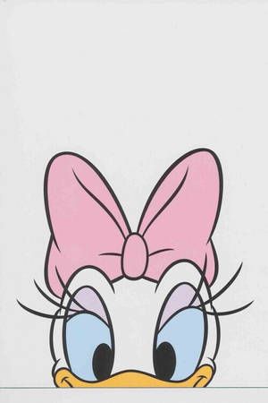 an image of a cartoon character with big eyes and a pink bow on her head