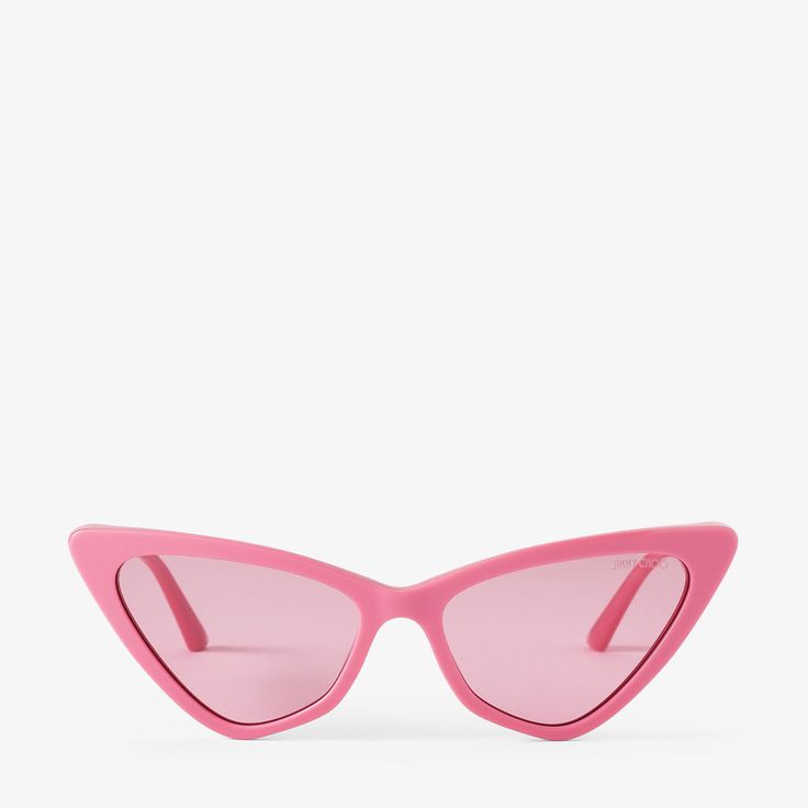 Sol is defined by piercing angles and a contemporary cat eye silhouette. This daring style is crafted faceted acetate, the temple accented with metal JC logo and features a laser-engraved metal hinge cap. Dior Pink Sunglasses, Luxury Pink Retro Sunglasses, Spring Pink Plastic Cat Eye Sunglasses, Pink Cat Eye Glass Sunglasses, Luxury Pink Cat Eye Sunglasses, Laser Engraved Metal, Eye Silhouette, Bridal Handbags, Diamond Top