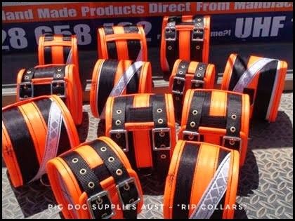 many orange and black suitcases sitting on the ground