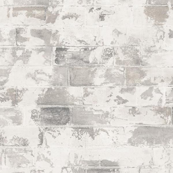 a white and gray brick wallpaper background