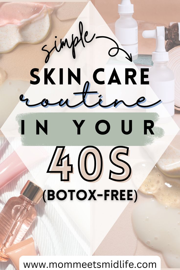 simple skincare routine in your 40s botox free Skin Care In 40s, Skincare Routine Age 40, Anti Aging Night Routine, Skin Routine For Wrinkles, 40 Skin Care Over 40, Face Regimen For 40s, 40 Plus Skin Care Routine, Best Night Routine Skin Care, All Natural Anti Aging Skin Care