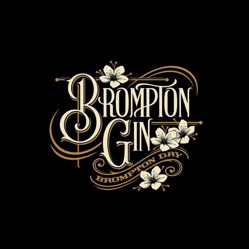 the logo for brompion gin