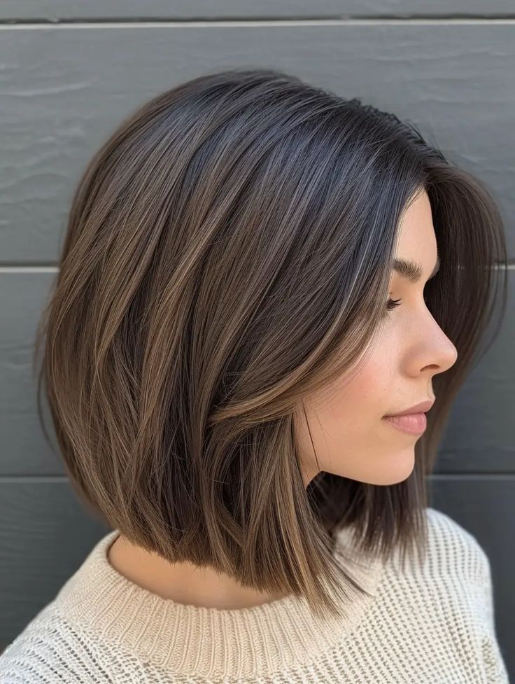 Lob Haircut Thick Hair, Lob Haircut Straight, Lob Haircut With Bangs, Hair Inspiration Short, Long Bob Haircuts, Shoulder Hair, Lob Haircut, Shoulder Length Hair, Bobs Haircuts