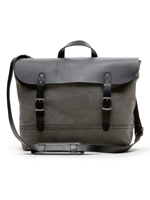 Canvas Messenger Bag | Banana Republic On-the-go Coated Canvas Backpack, Everyday Crossbody Briefcase With Top Carry Handle, On-the-go Satchel Bag With Leather Trim, Classic Bags With Detachable Strap For Errands, Coated Canvas Bag With Top Carry Handle For Errands, Canvas Travel Bag With Top Carry Handle, On-the-go Travel Bag With Leather Trim And Double Handle, Casual Coated Canvas Satchel For On-the-go, Canvas Weekender Bag With Double Top Handles