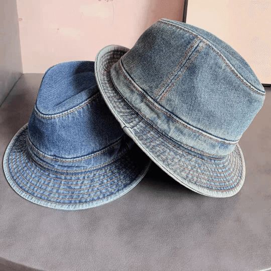 This hat is made of high quality denim and is suitable to wear in all seasons. Three colours available!An ideal novelty gift and a truly cute addition to any wardrobe! Specifications-Material: Denim-Size: size is about 56-58 cm-This item is HANDMADE so item might be slightly different from picture Cheap Adjustable Denim Blue Hats, Denim Blue Bucket Hat With Curved Brim For Summer, Summer Denim Blue Bucket Hat With Curved Brim, Summer Denim Bucket Hat With Curved Brim, Denim Blue Curved Brim Bucket Hat For Summer, Denim Blue Bucket Hat For Summer, Brimmed Denim Blue Bucket Hat For Summer, Wide Brim Denim Blue Bucket Hat For Summer, Casual Denim Brimmed Sun Hat