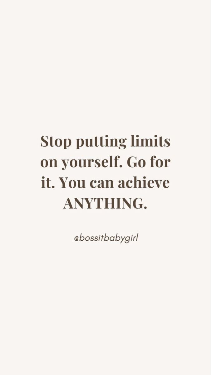 Limit Quotes, Quotes Empowering, Achievement Quotes, Success Quote, Quotes Success, Positive Self Affirmations, Go For It, Daily Inspiration Quotes, Reminder Quotes