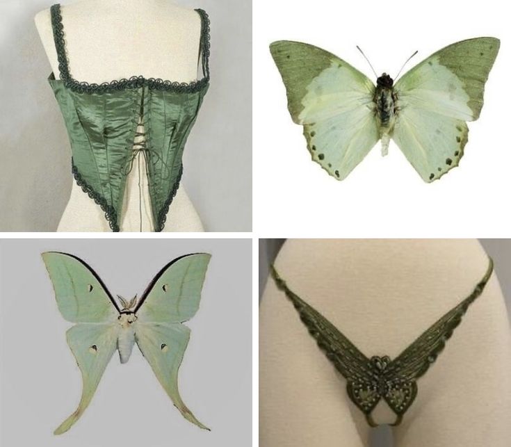 Estilo Hippie, Butterfly Top, Green Butterfly, Pretty Lingerie, Jolie Photo, Fantasy Clothing, Character Outfits, Mode Inspiration, So Pretty