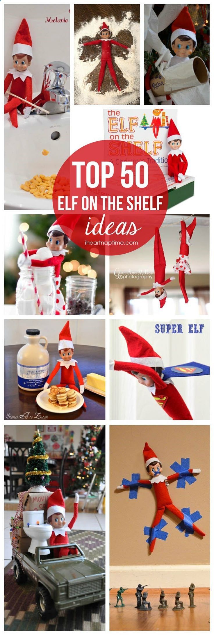 the top 50 elf on the shelf ideas