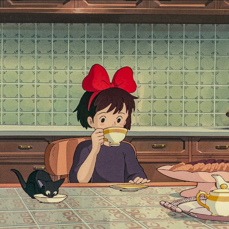 Kikis Delivery Service Icon, Kikis Delivery Service Aesthetic, The Secret World Of Arrietty, Kikis Delivery Service, The Wind Rises, Secret World Of Arrietty, Whisper Of The Heart, Grave Of The Fireflies, Wind Rises