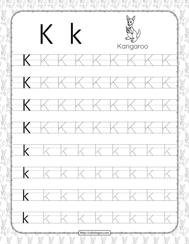 Printable Dotted Letter K Tracing Pdf Worksheet Letter K Worksheet, Dotted Letters, K Alphabet, Free Printable Alphabet Worksheets, Preschool Activities Printable, Alphabet Writing Practice, K Letter, Latin Alphabet, Printable Alphabet Worksheets