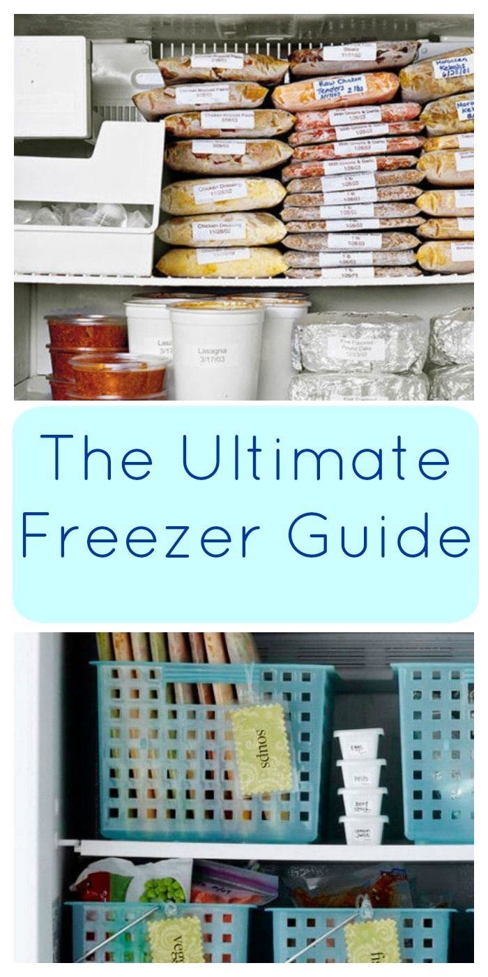 the ultimate freezer guide to keep your food fresh and organized in less than 10 minutes