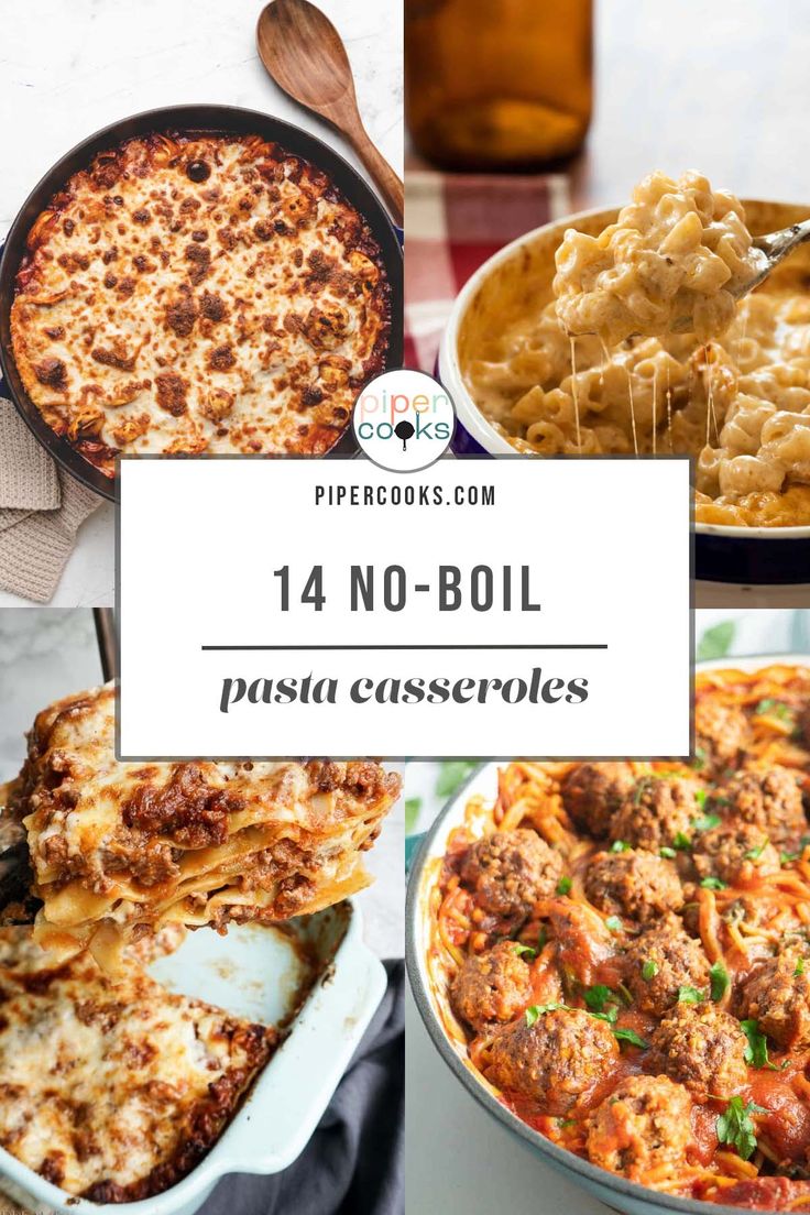 Simplify dinner with this collection of no-boil pasta casserole recipes! These easy-to-make dishes skip the boiling step, saving you time and effort in the kitchen. From cheesy lasagnas to creamy mac and cheese bakes, these no-boil pasta casseroles are perfect for busy weeknights or lazy weekends. Discover the convenience and deliciousness of these hassle-free recipes today! No Boil Baked Pasta Recipes, No Boil Alfredo Pasta Bake, Easy No Boil Pasta Bake, Pasta Bake No Boil, No Bake Pasta Recipes, No Boil Baked Spaghetti, Pasta Hotdish Recipes, Freezer Pasta Bake, No Cook Pasta Bake