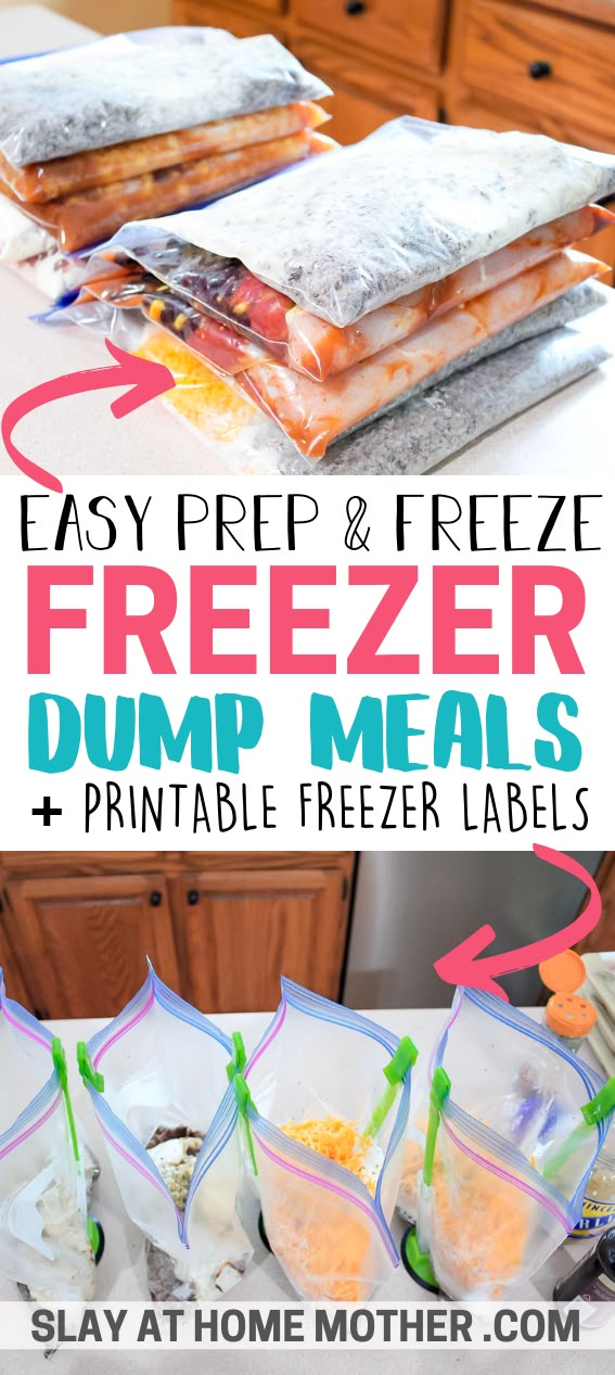 freezer meals are great for kids and adults to use in the kitchen or at home