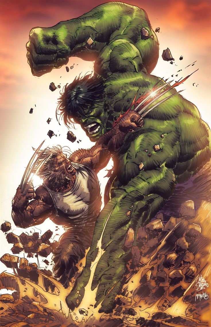 ArtStation - Wolverine vs Hulk, Marcos Martins Art Dc Comics, Hulk Artwork, Wolverine Artwork, Marvel Wolverine, Wolverine Comic, Mike Deodato, Hulk Art, Hulk Comic, Wolverine Art