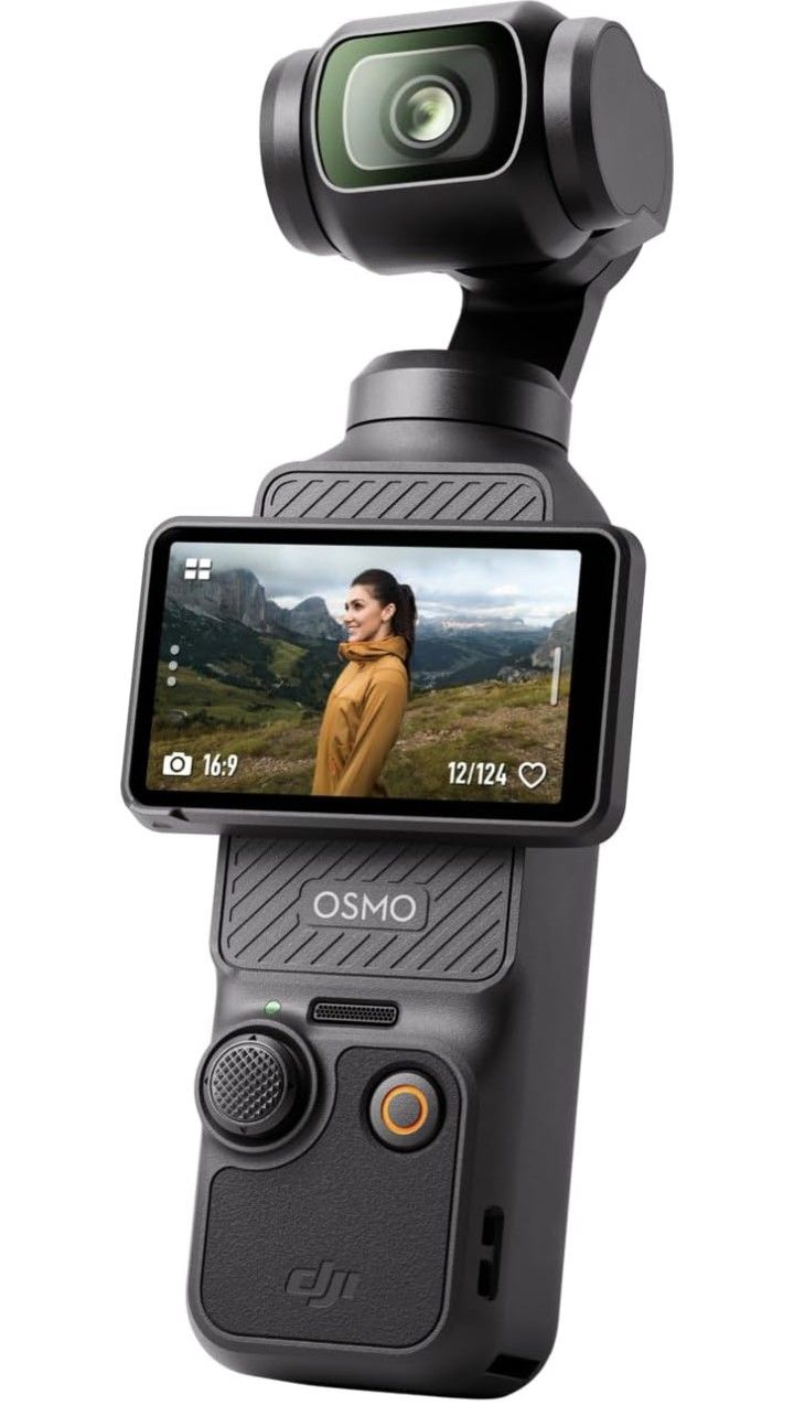 DJI Osmo Pocket 3, Vlogging Camera with 1'' CMOS & 4K/120fps Video, 3-Axis Stabilization, Fast Focus Camera For Photography, Handheld Camera, Osmo Pocket, Vlogging Camera, Dji Osmo, Video Cameras, Smart Tech, Cameras And Accessories, Mirrorless Camera