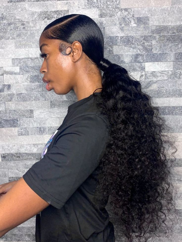 Sleek Buns, Low Ponytail Hairstyles, Slick Ponytail, High Ponytail Hairstyles, Weave Ponytail Hairstyles, Sleek Ponytail Hairstyles, Weave Ponytail, Black Ponytail Hairstyles, Slick Hairstyles