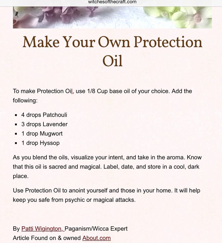 Protection Oil Wicca Oils, Southern Witch, Magick Oil, Hoodoo Oils, Essential Oil Perfumes Recipes, Food Foraging, Protection Oil, Potions Recipes, Witchy Tips