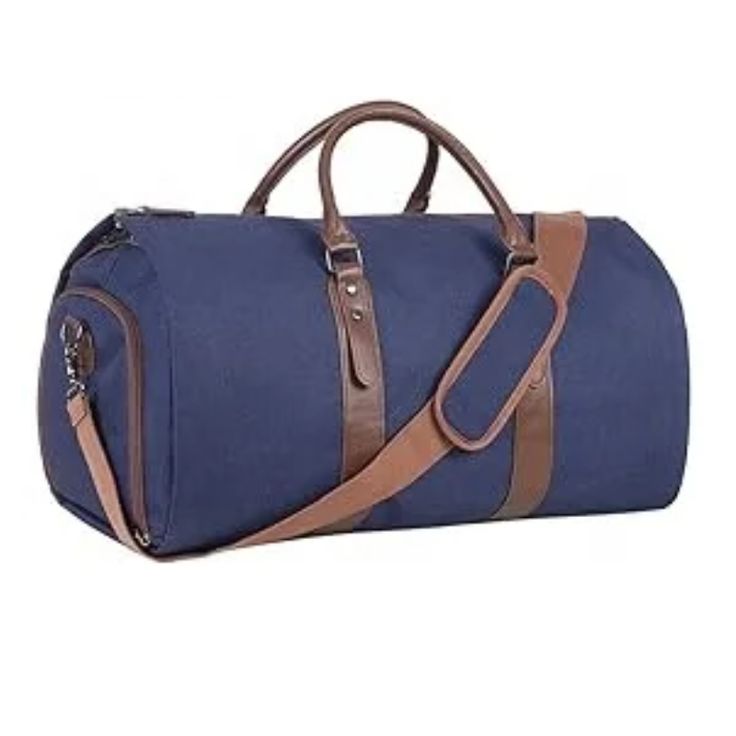 Explore the world with our Classic Canvas Weekender Bag, a perfect blend of functionality and style for the savvy traveler. This spacious bag is designed to accommodate all your essentials with ease while maintaining a sleek, sophisticated look. Crafted from durable canvas and enhanced with leather accents, it is both versatile and robust, making it ideal for both short trips and extended travel. Material Composition: Constructed from high-quality canvas paired with genuine leather trimmings for Versatile Canvas Travel Duffle Bag, Leather Canvas Bag With Large Capacity For On-the-go, Functional Canvas Satchel With Luggage Sleeve, Large Capacity Leather Backpack Canvas Bag, Large Capacity Leather Canvas Backpack, Casual Canvas Shoulder Bag With Luggage Sleeve, Casual Canvas Travel Bag With Luggage Sleeve, Canvas Weekender Shoulder Bag For Weekend Trips, Versatile Bags With Canvas Lining For On-the-go