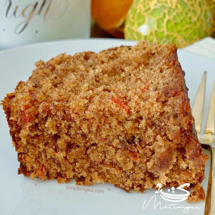 a close up of a piece of cake on a plate