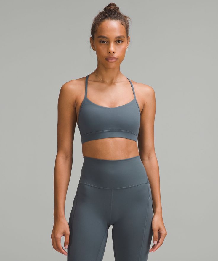 Flow Y Bra Nulu *Light Support, A–C Cups | Women's Bras | lululemon Lululemon Fitted Bra With Built-in Support, Lululemon Seamless Fitted Bra, Lululemon Stretch Racerback Sports Bra, Fitted Lululemon Bra, Lululemon Fitted Bra, Lululemon Sporty Fitted Bra, Lululemon Sports Bra Fitted, Lululemon Fitted Activewear With Removable Bra Pads, Fitted Lululemon Activewear With Removable Bra Pads