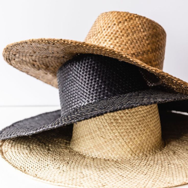 Our wide-brimmed palm sun hat is handwoven by artisans in Bali. It features a classic boater silhouette with a flat crown, and its extra-wide brim makes it a great hat for the beach or pool! Ethically made/Eco-friendly One size fits most 19" diameter Spot clean only Sun Hat, Wide Brimmed, Sun Hats, Cowboy Hats, Bali, The Beach, Hand Weaving, Eco Friendly, Crown