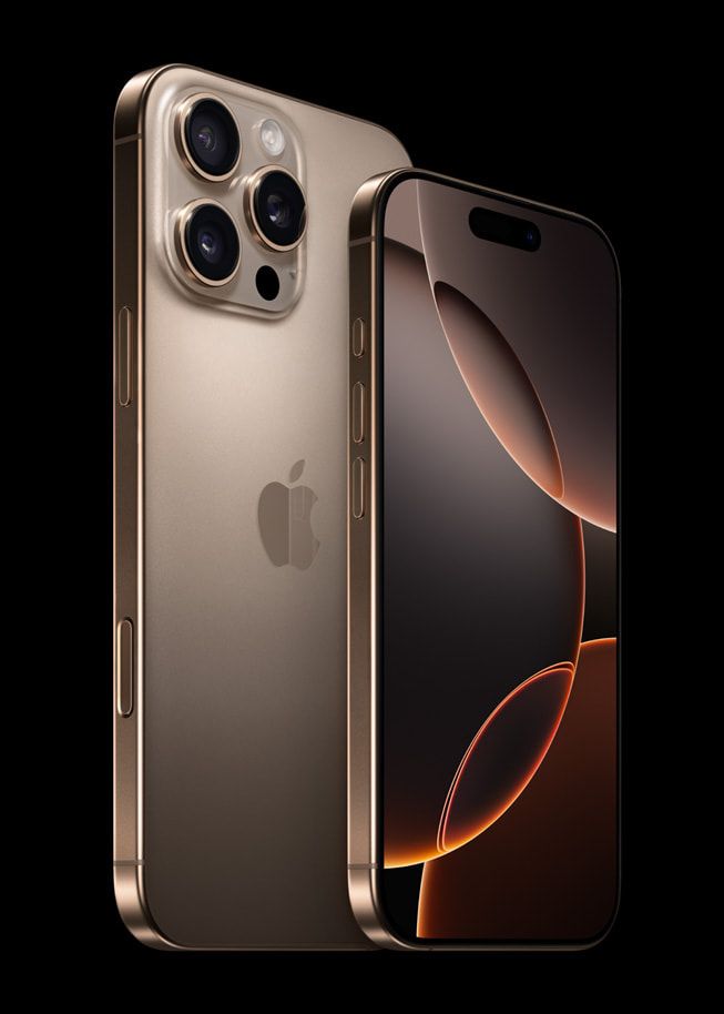 the new iphone 11 pro is shown in gold and has two cameras on each side