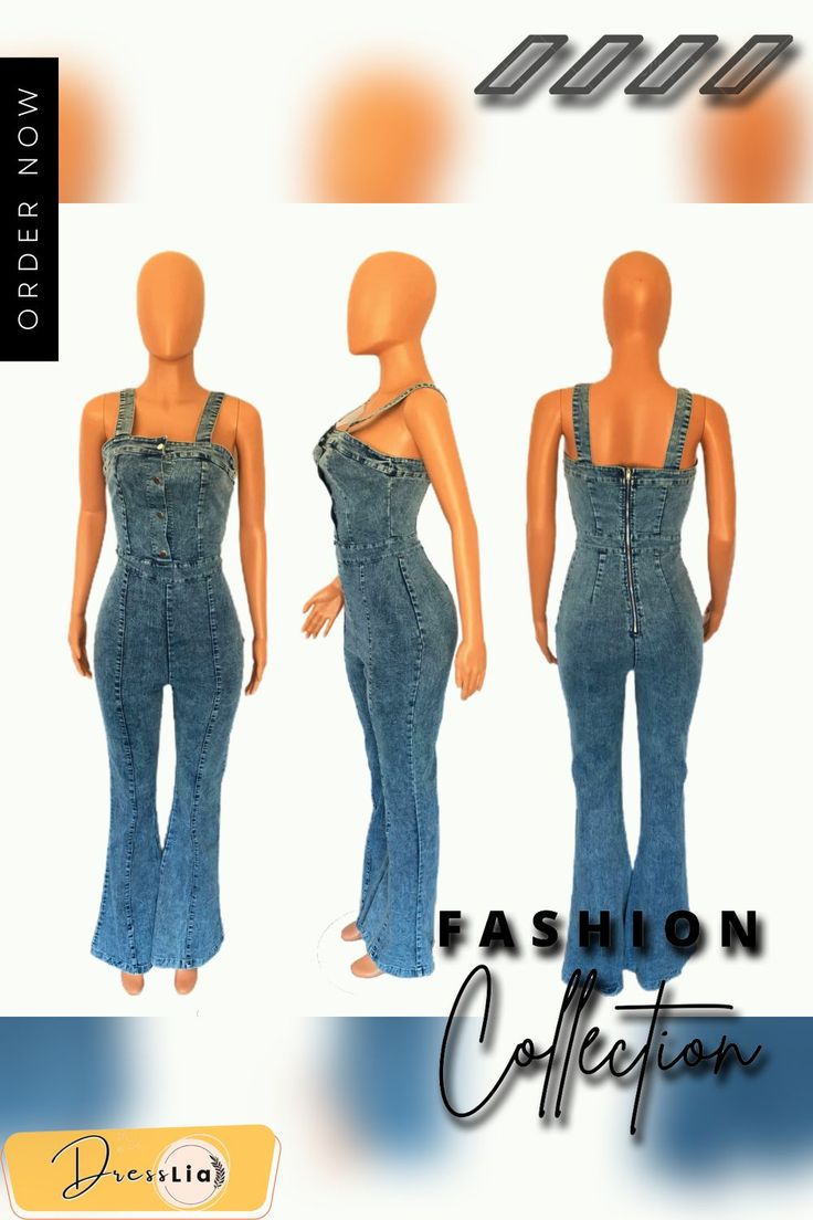 Chic High Waist Sleeveless Denim Jumpsuit Chic Sleeveless Medium Wash Denim Jumpsuit, Chic Medium Wash Sleeveless Overalls, Trendy Sleeveless Denim Jumpsuit With Pockets, Stretch Sleeveless Denim Jumpsuit, Sleeveless Stretch Denim Jumpsuit In Medium Wash, Casual Sleeveless Medium Wash Denim Jumpsuit, Chic Sleeveless Dark Wash Denim Jumpsuit, Chic Dark Wash Sleeveless Denim Jumpsuit, Stretch Denim Overall Jumpsuit