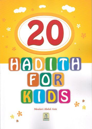 the cover of 20 hadithh for kids