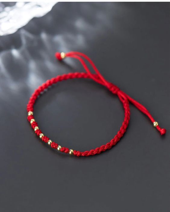 Red Thread / Red String Bracelet | Harvest Retreats Store Red String Bracelet, Red String, Red Thread, String Bracelet, Silver And Gold, Rope Bracelet, Gold Plate, Thread, 925 Sterling Silver