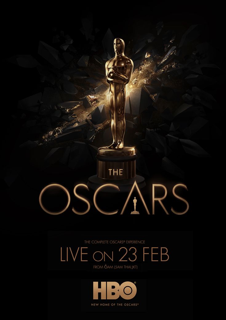 the oscars poster for hbo's upcoming show, live on 23 feb 2013